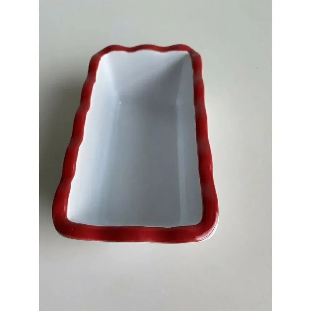 Peanuts Snoopy & Friends Valentine’s Mini Loaf‎ Bread Baking Pan Dish Canister